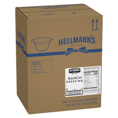 Hellmann's® Classics Ranch Dressing 108 x 1.5 oz - 